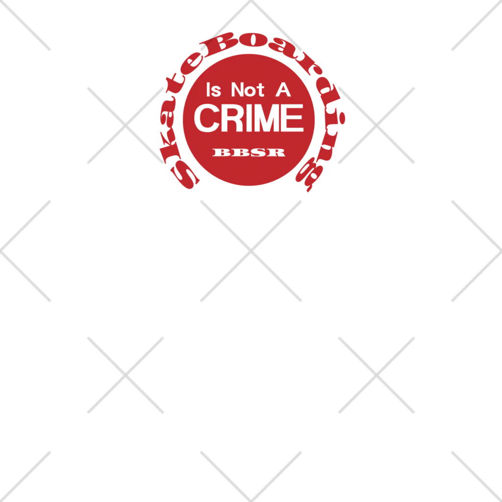 BlueBeat SkateRetailのnot a crime2　スケボー ソックス