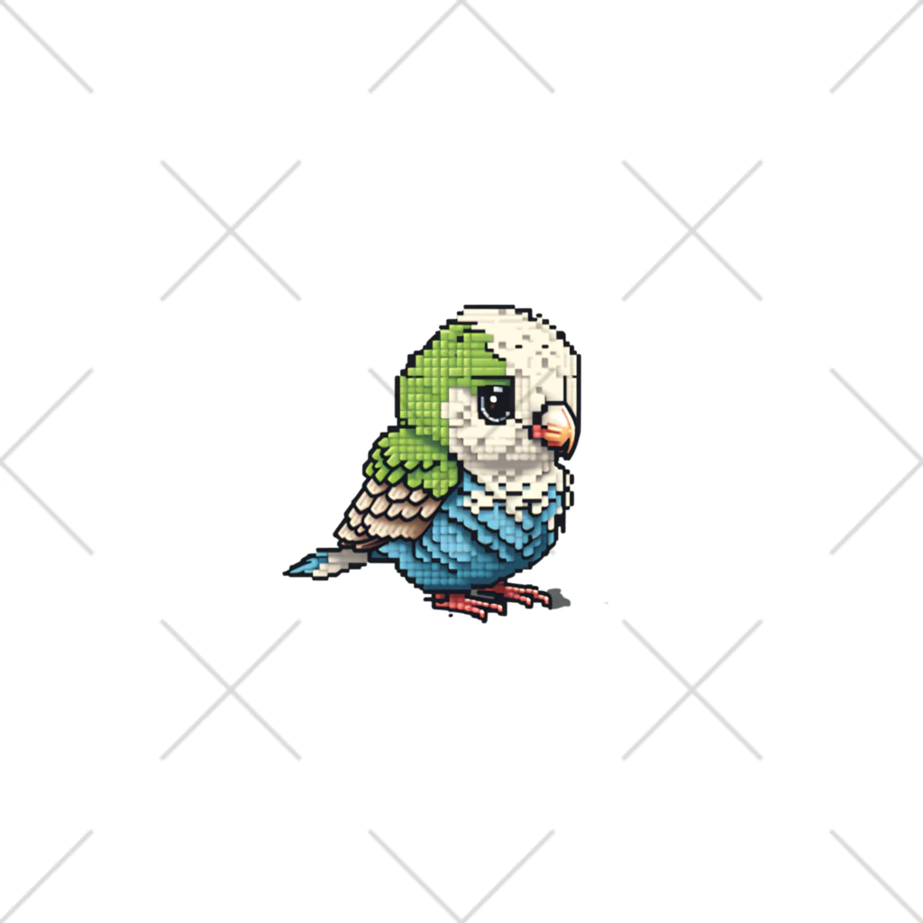 朱音琴音のドット絵のインコ２ ソックス