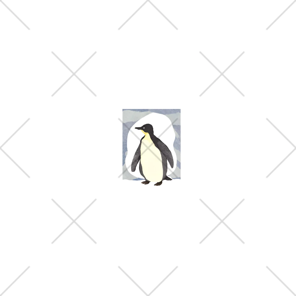 tarororonの水彩画ペンギン Socks