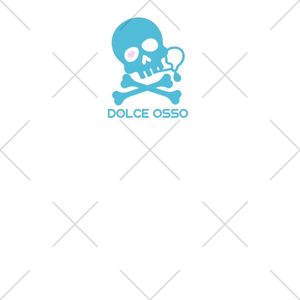 DOLCEOSSOのDOLCE OSSO ”ドルチェ オッソ”　ブルーグリーン ソックス