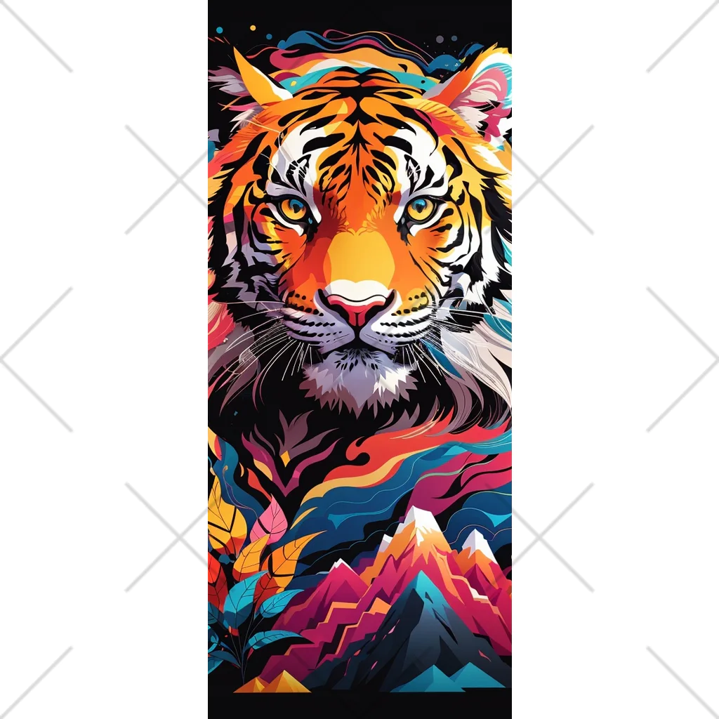 LEONのVivid-Tiger（ビビッド‐タイガー） Socks