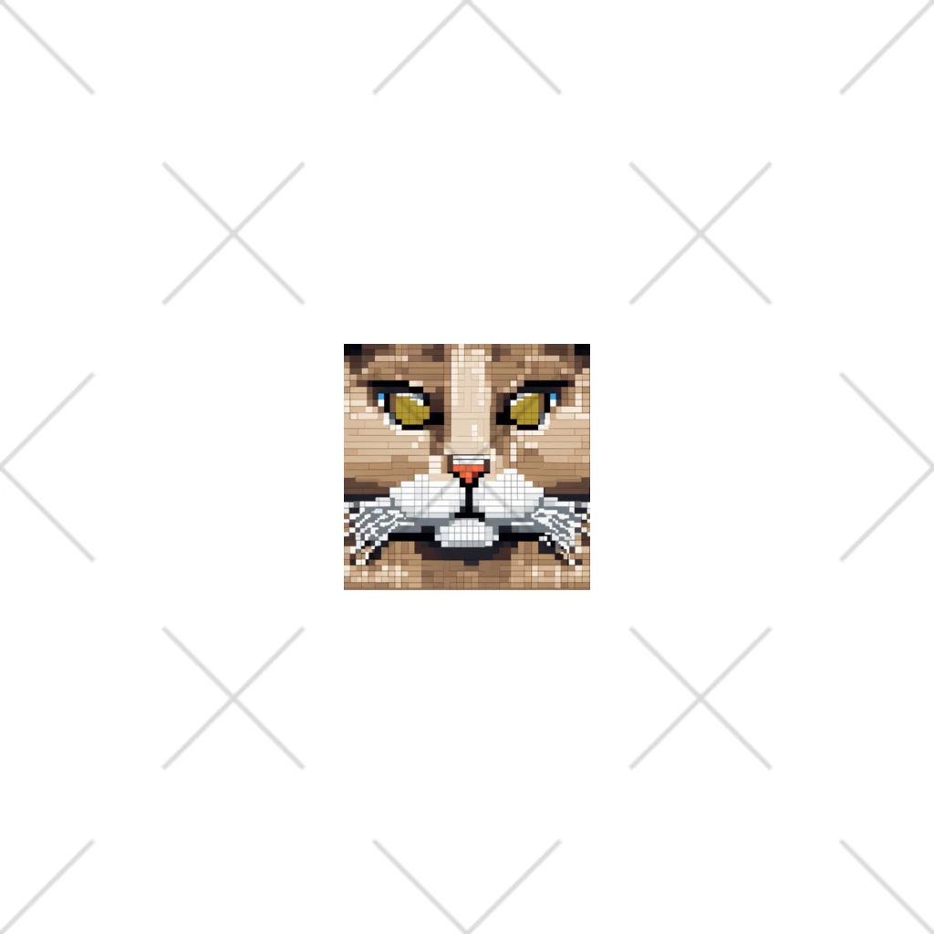 kindonesiaのドット絵のペルシャ猫 ソックス