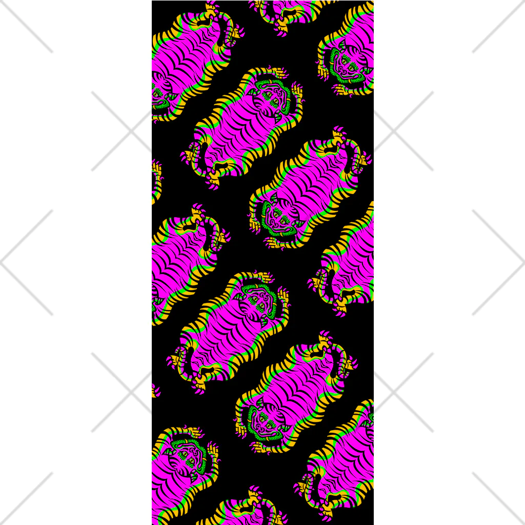 中華呪術堂（チャイナマジックホール）のPsychedelic Tigers Socks