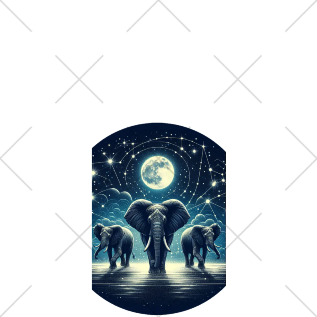 FUMYのNight  Elephant Symphonic Socks