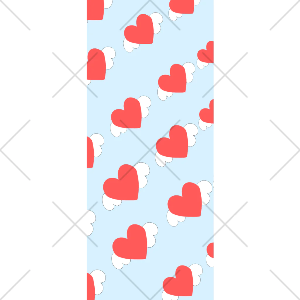 ファルツラインのHeartAngel SkyBule Socks