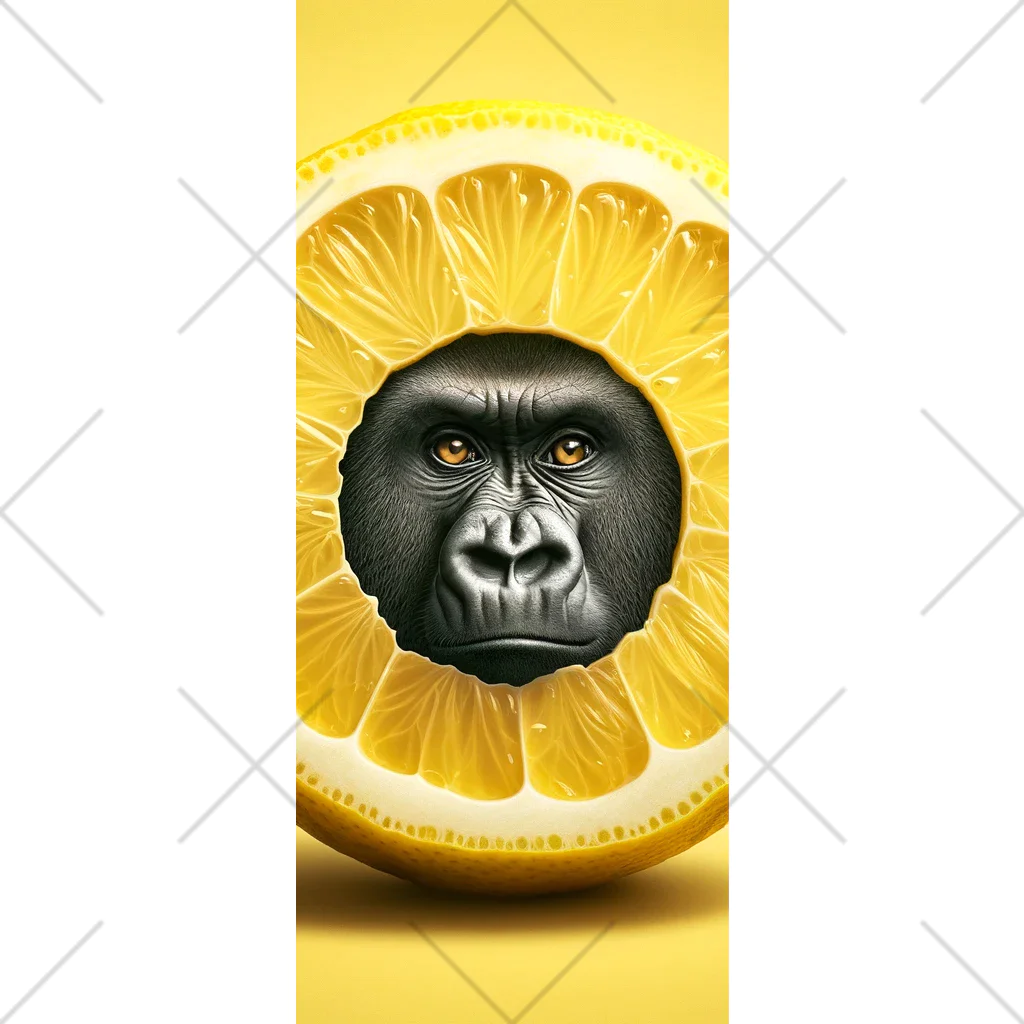 ゴリラショップのThe Mighty Gorilla Lemon  ソックス