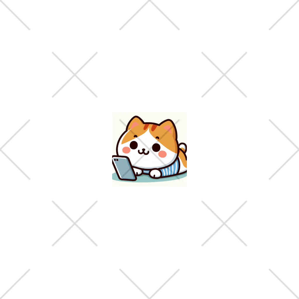 ロボなねこちゃんのスマホ中毒だにゃあ ソックス