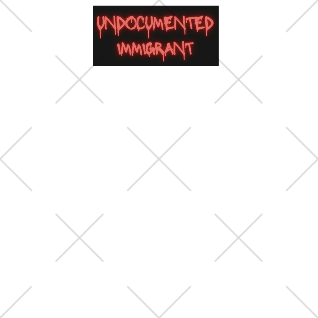 中年の詩のundocumented immigrant Socks