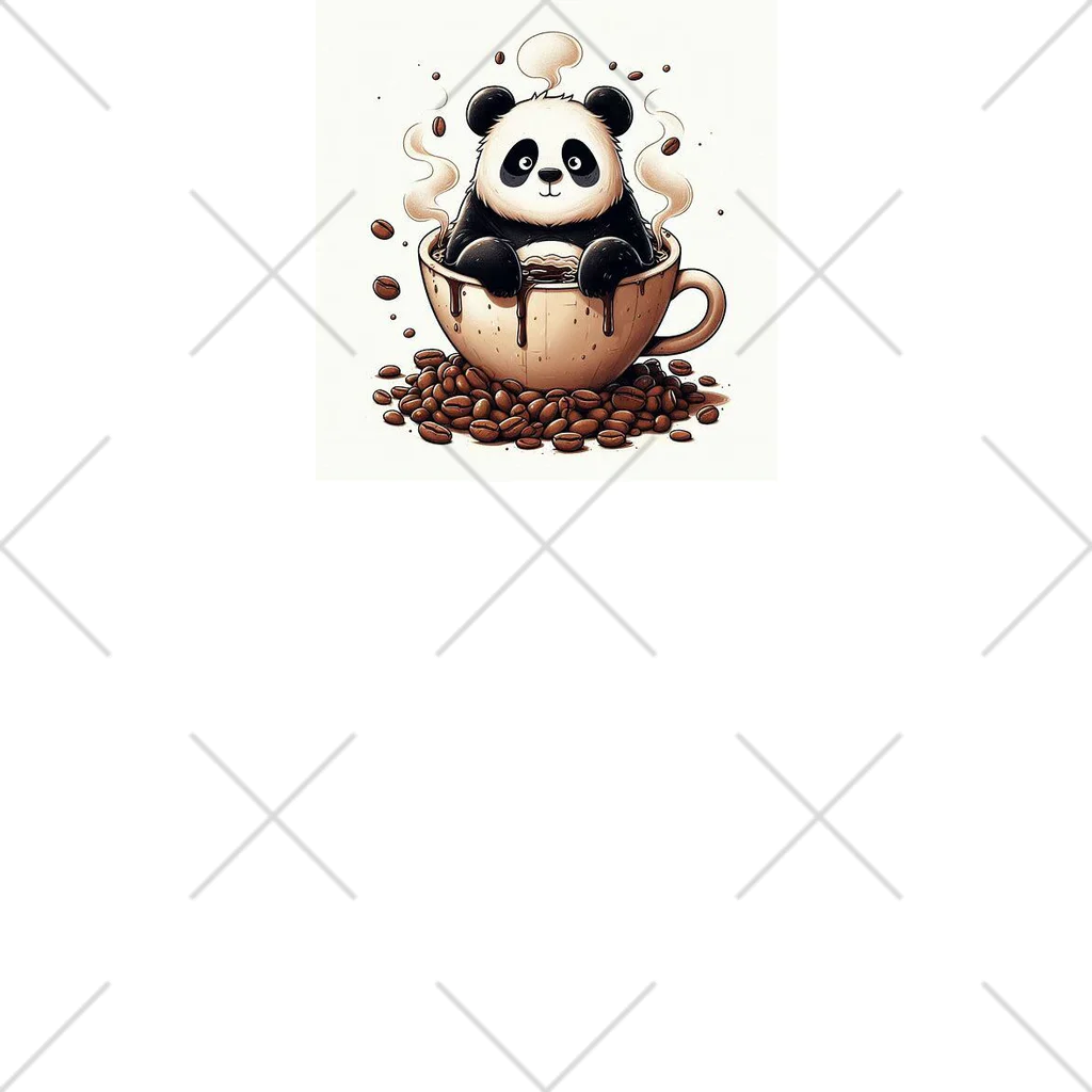 カフェイン中毒のカフェインパンダ ソックス