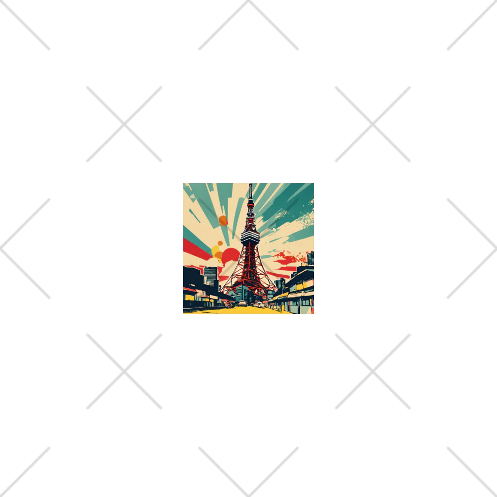 NeoPopGalleryのPOPARTTOKYOTOWER ソックス