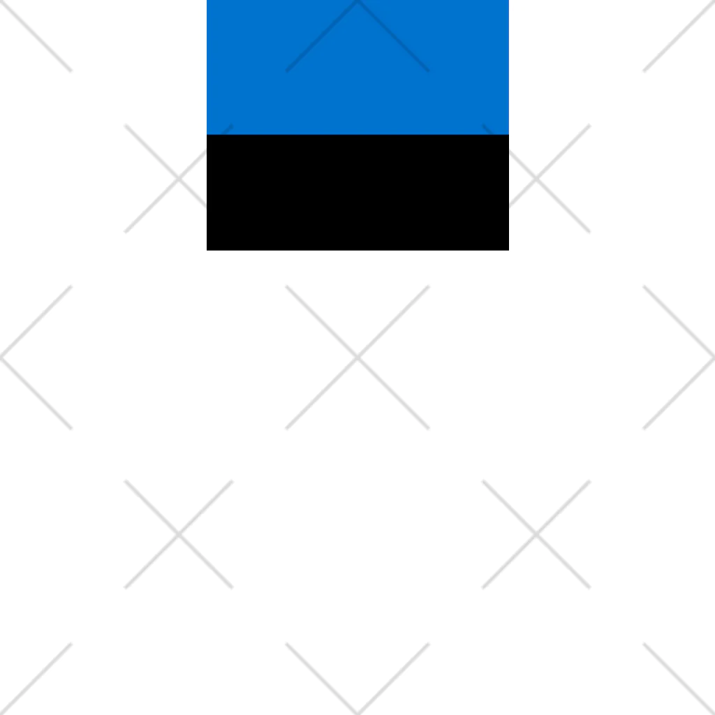 お絵かき屋さんのエストニアの国旗 ソックス