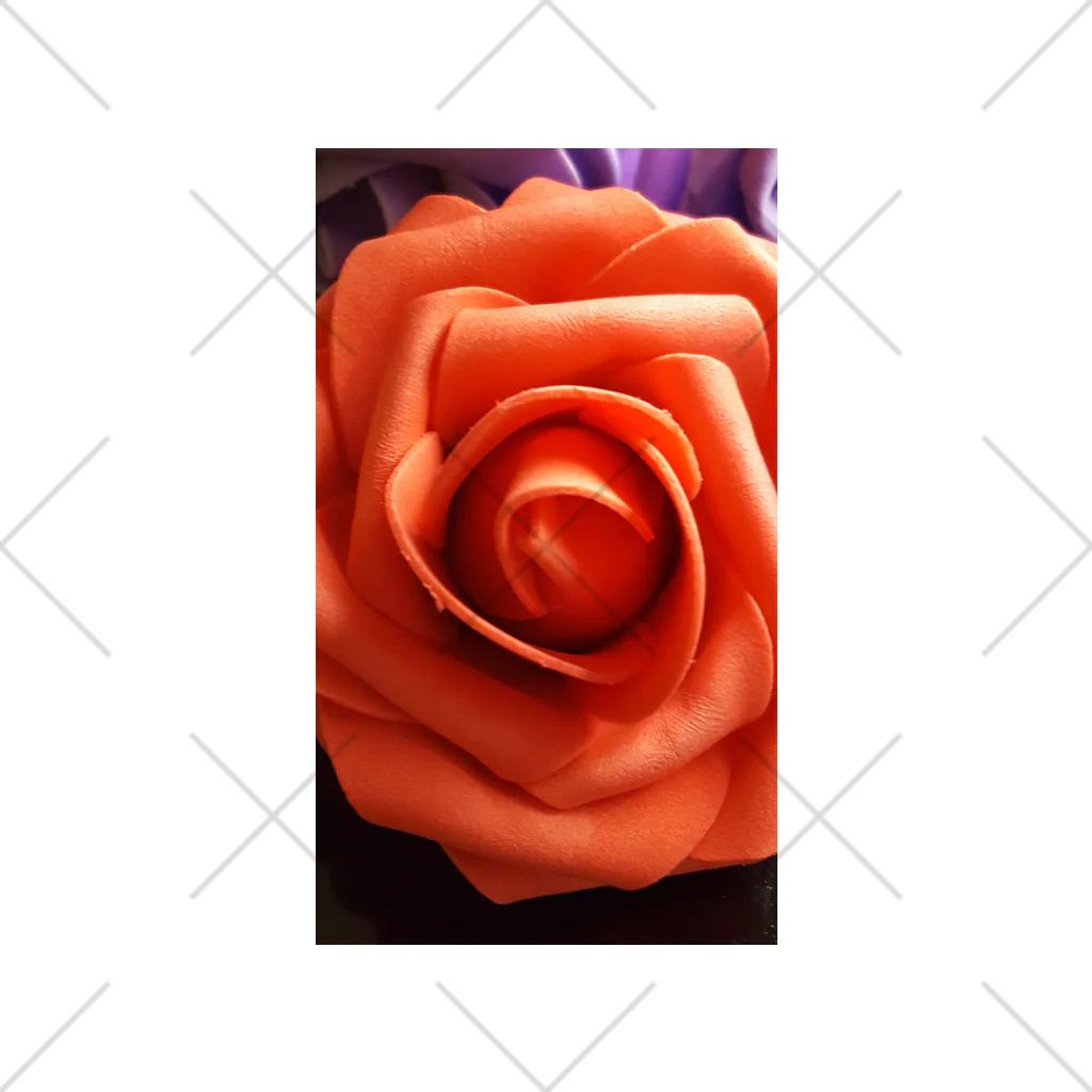 Karunの魅力的な赤い薔薇 ソックス