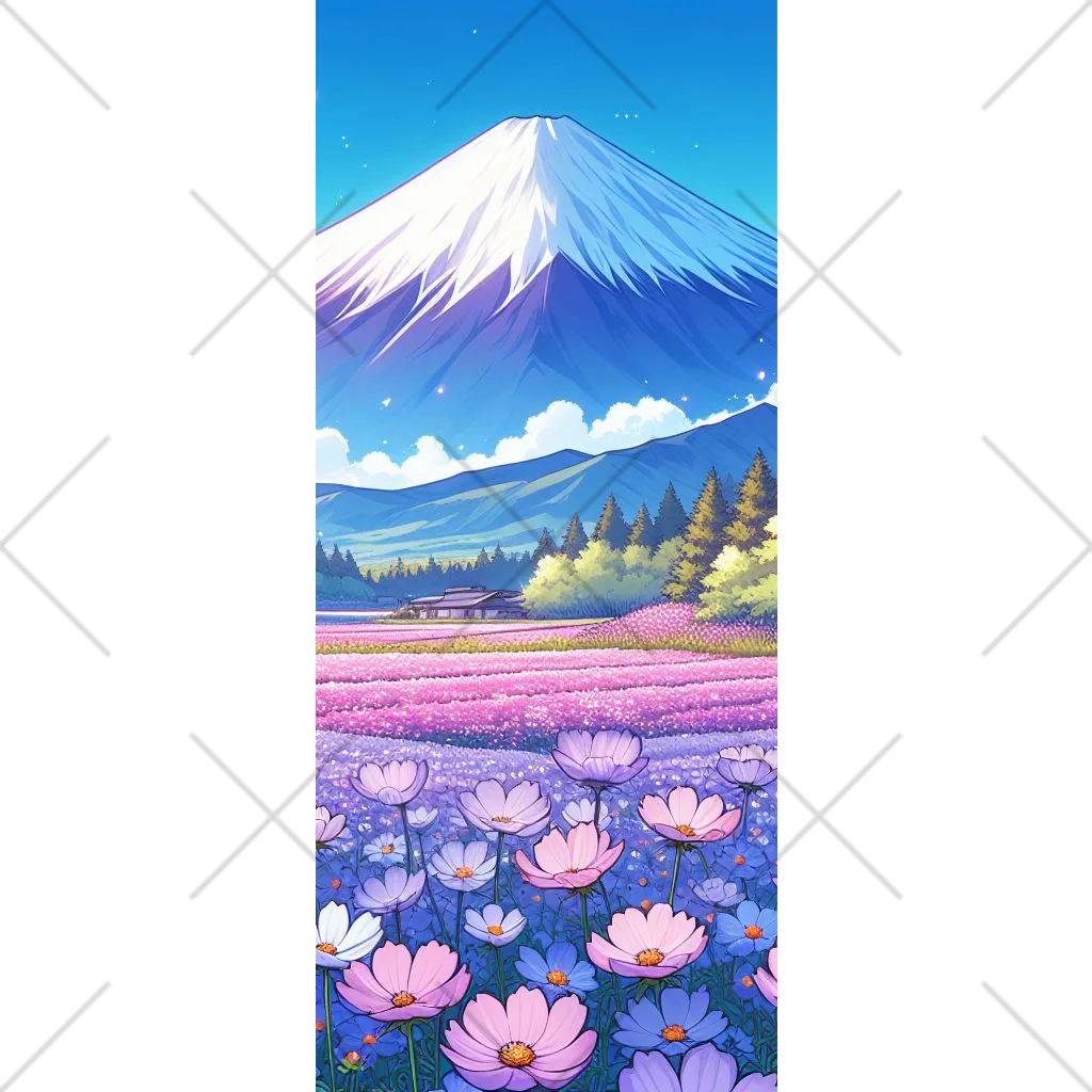 Qten369の日本の美しい風景 Socks