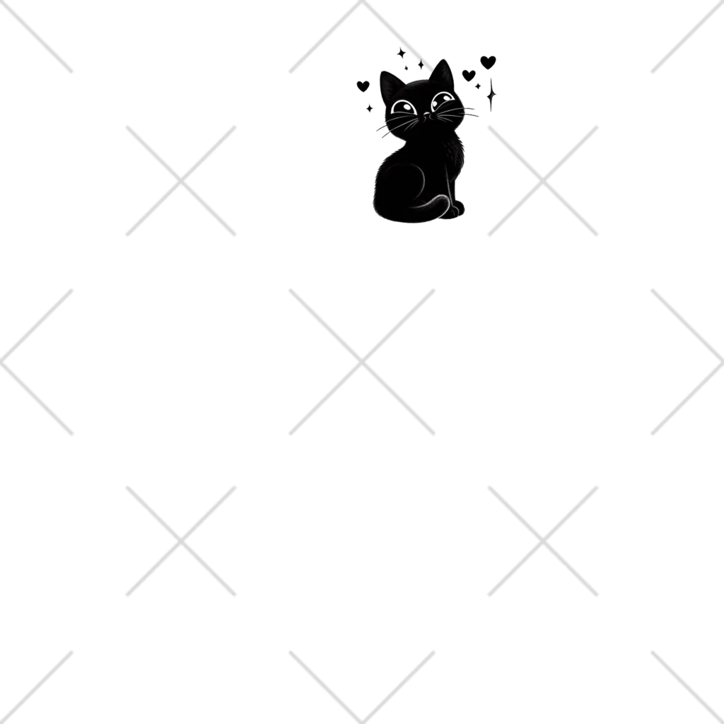 Mizuki・ASIA CATの黒猫ニャン・ポイント Socks