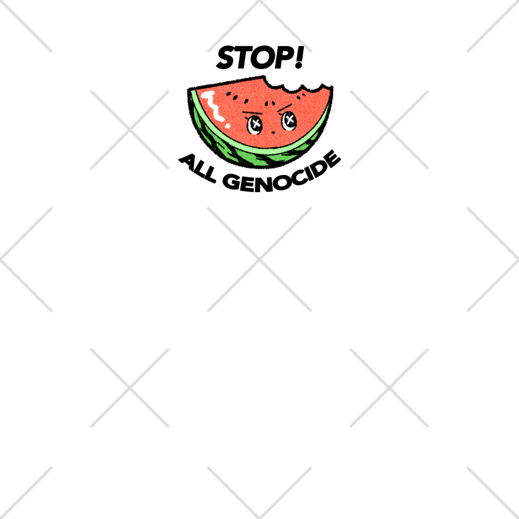 hogehogeclubのSTOP!ALL GENOCIDE Socks