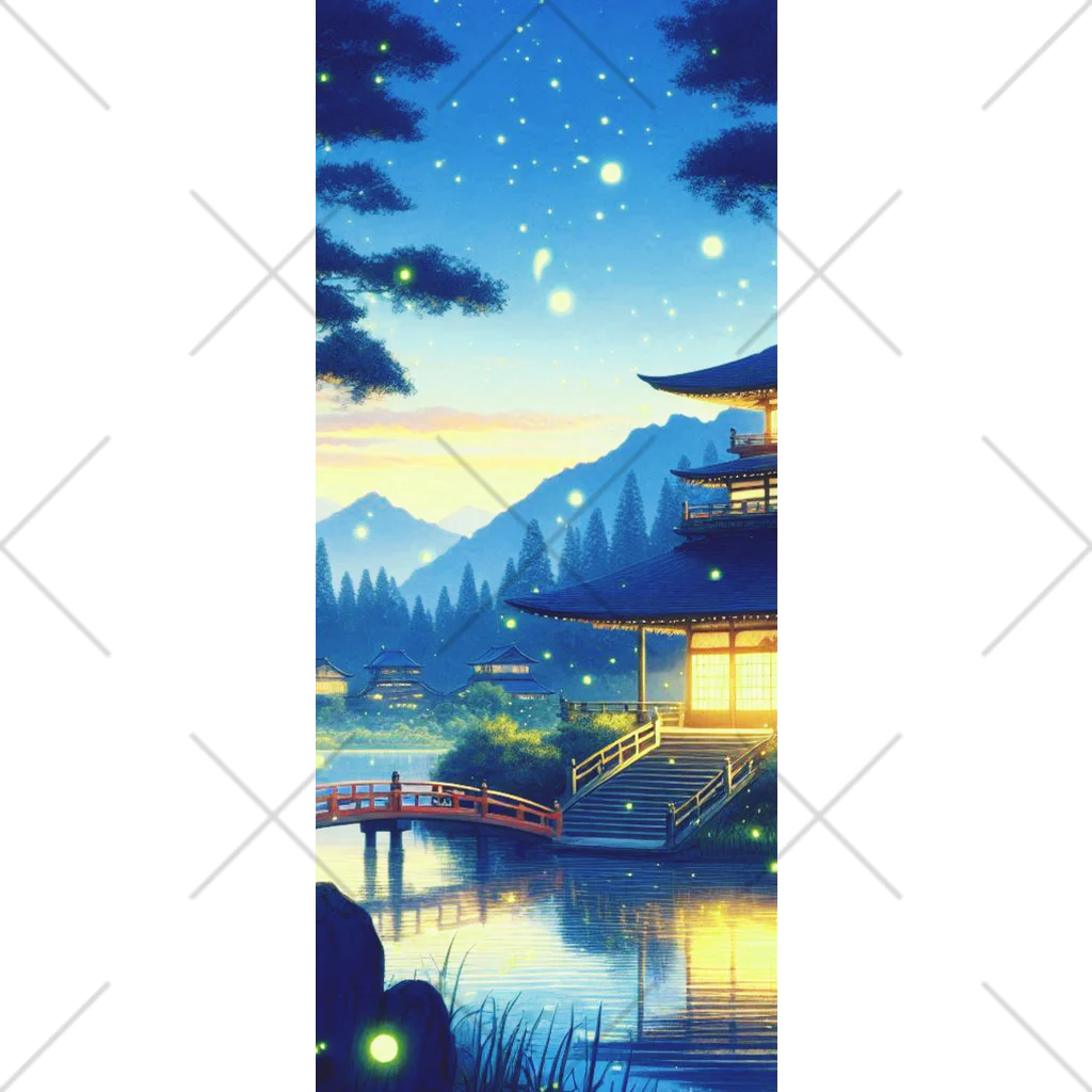 ソラのお店屋さんの蛍(昔の情景風) Socks