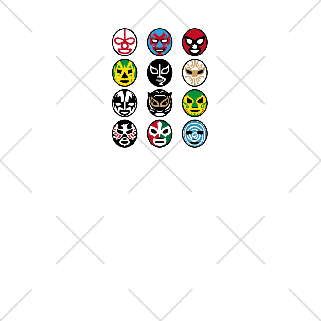 LUCHAのMASKMAN TWELVE DOS ソックス