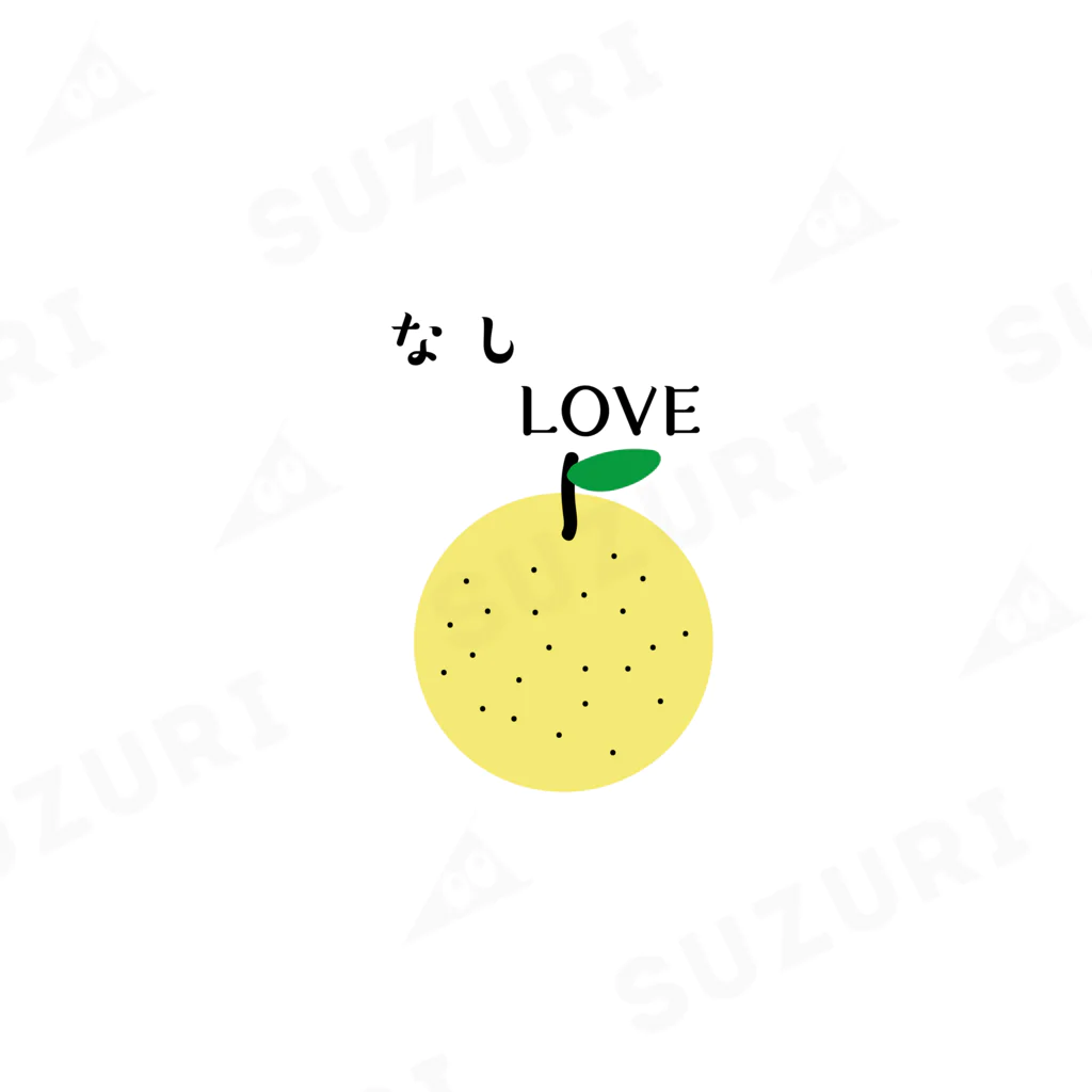 なしLOVEのなしLOVE Socks