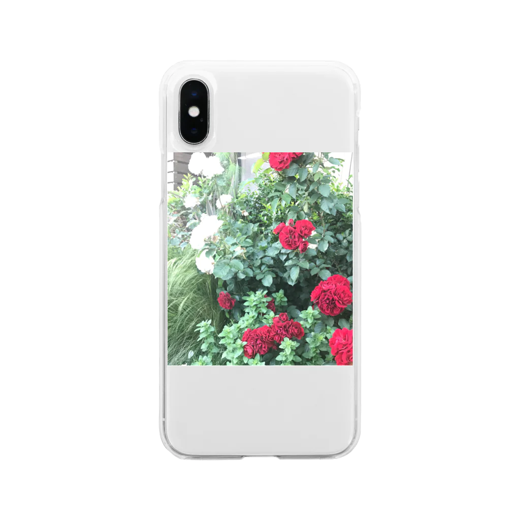 しみずやの中野で撮った花 Soft Clear Smartphone Case