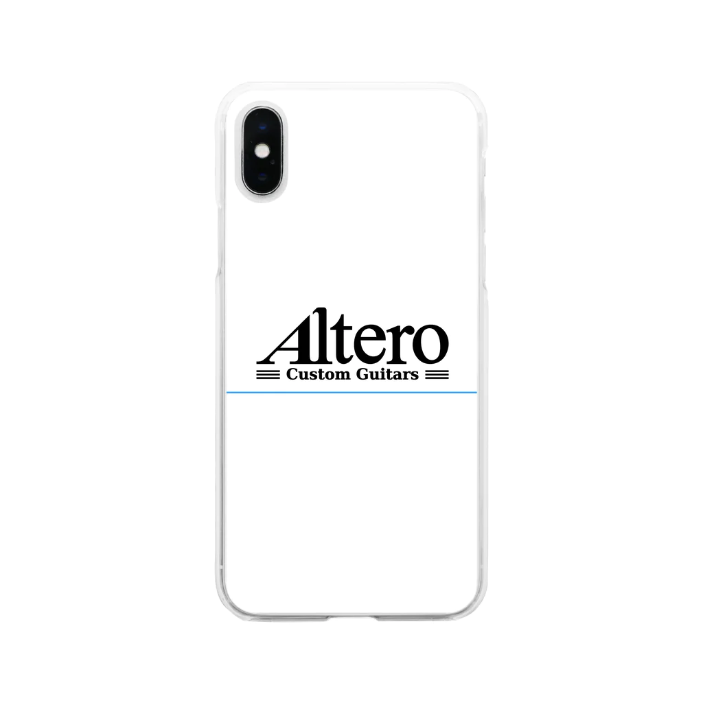 Altero_Custom_GuitarsのAltero Custom Guitars02 Soft Clear Smartphone Case