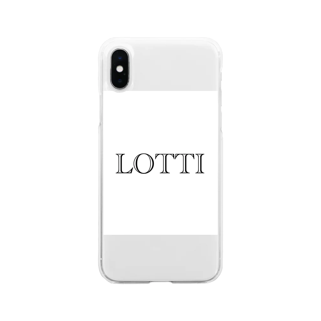 LOTTIのWHITE LOTTI ソフトクリアスマホケース