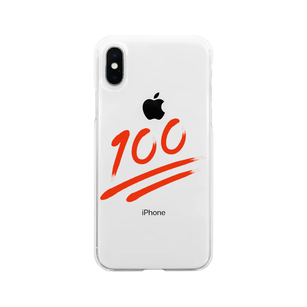 kimchinの100点 Soft Clear Smartphone Case