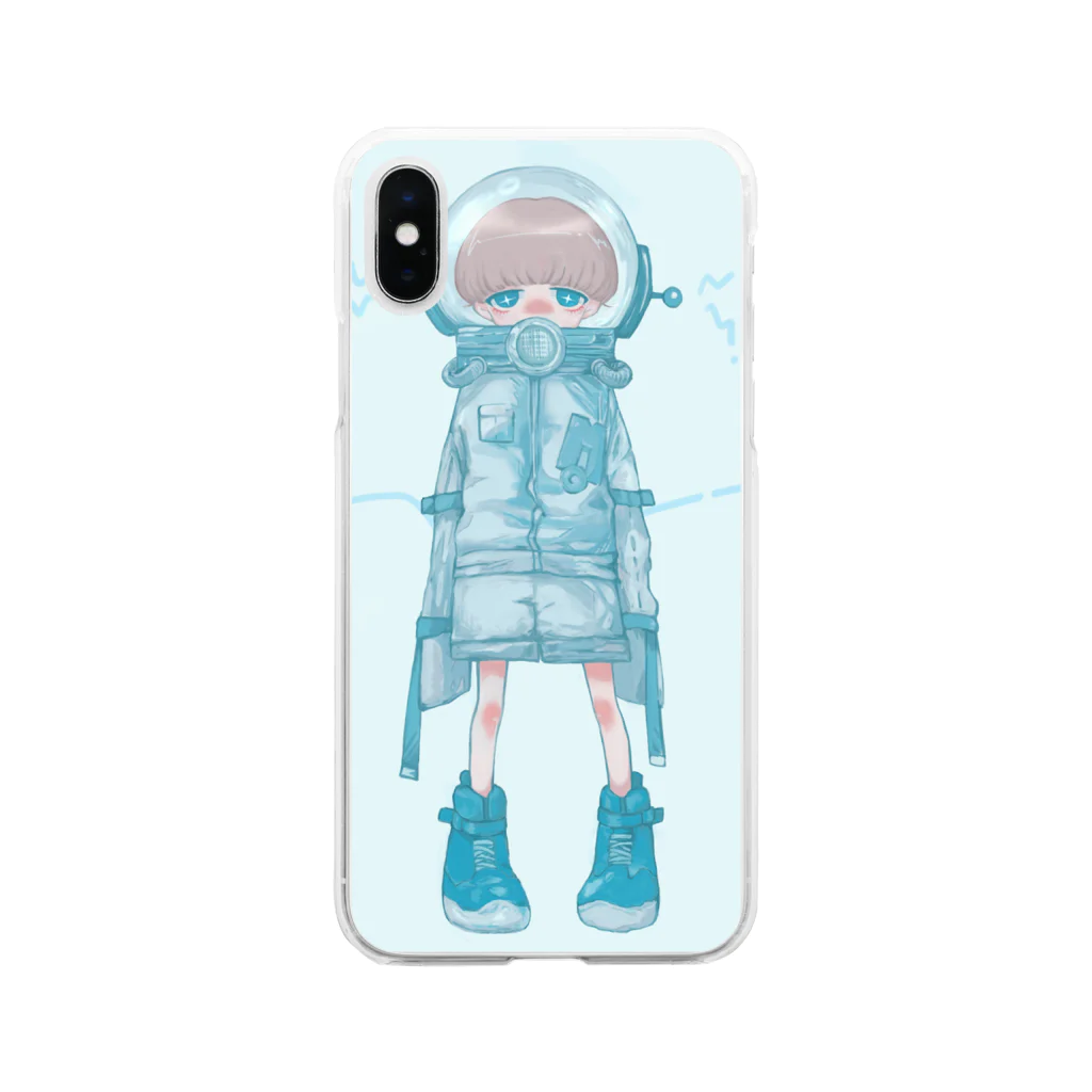 MinoHalo shopのこれからいく。 Soft Clear Smartphone Case