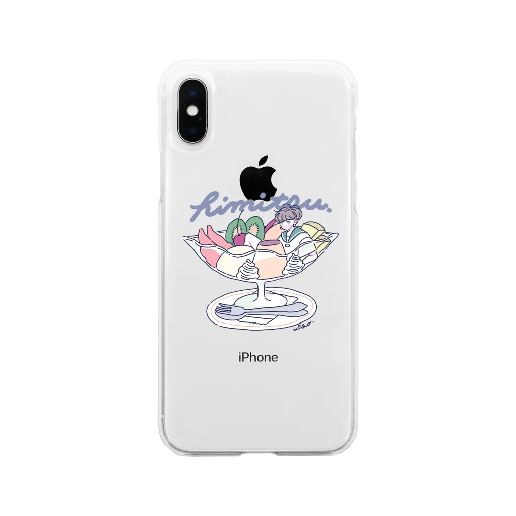 あい子のプリン・ア・ラ・モード Soft Clear Smartphone Case