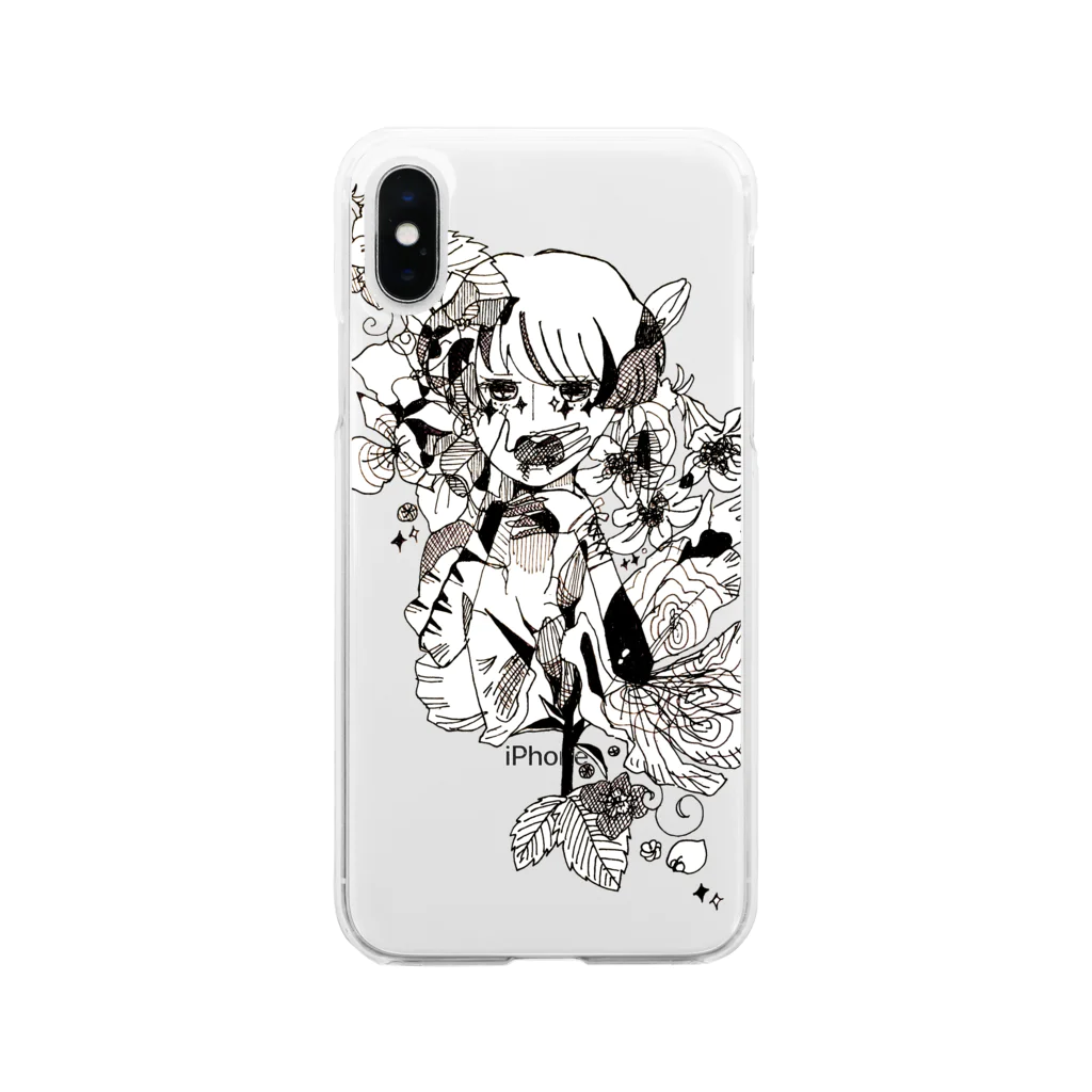 Chig-Hugのminazuki / hitotose Soft Clear Smartphone Case