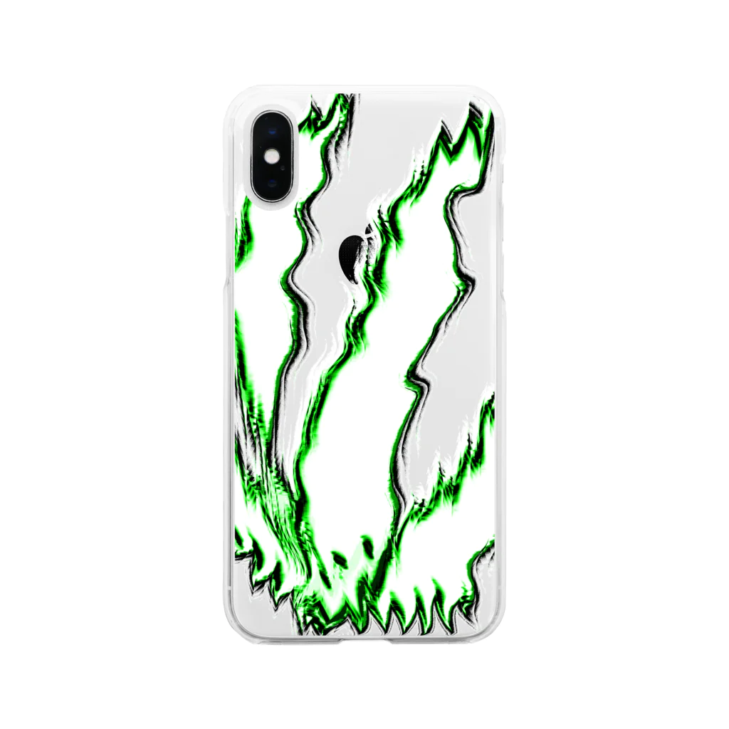 水草の草9 Soft Clear Smartphone Case