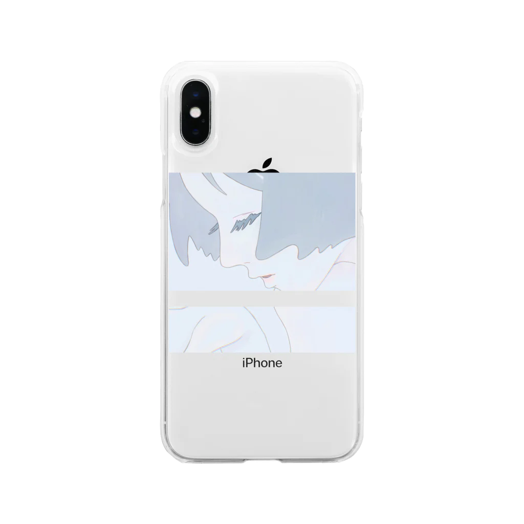 けむたいたろうの風 Soft Clear Smartphone Case