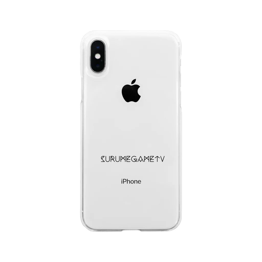 surume shopsのsurumegametv Soft Clear Smartphone Case