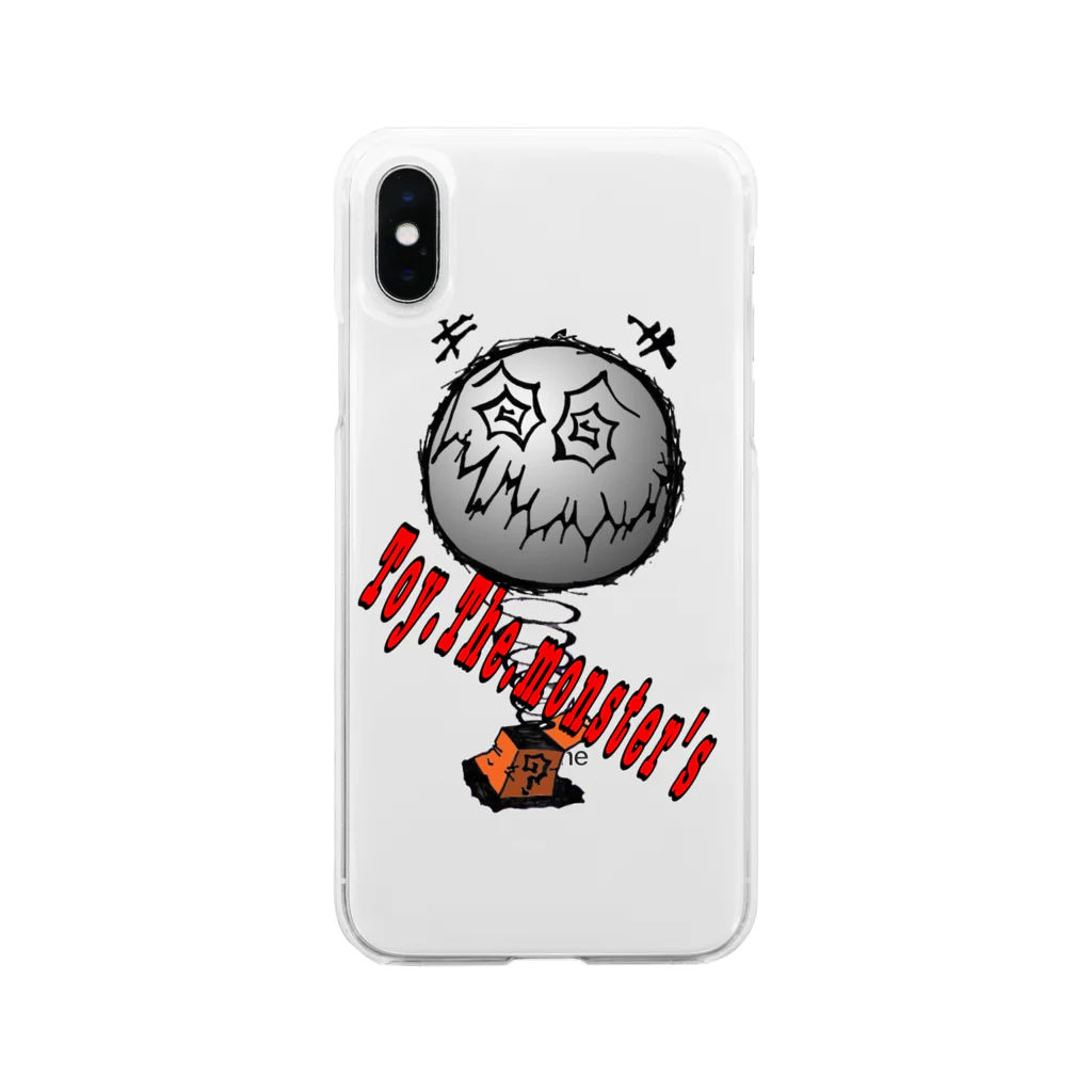 toy.the.monsters!のToy.The.monster's  ハイアット Soft Clear Smartphone Case