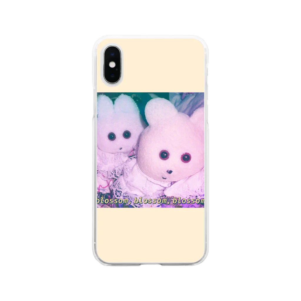 くまきちショップやさんのrespect Soft Clear Smartphone Case