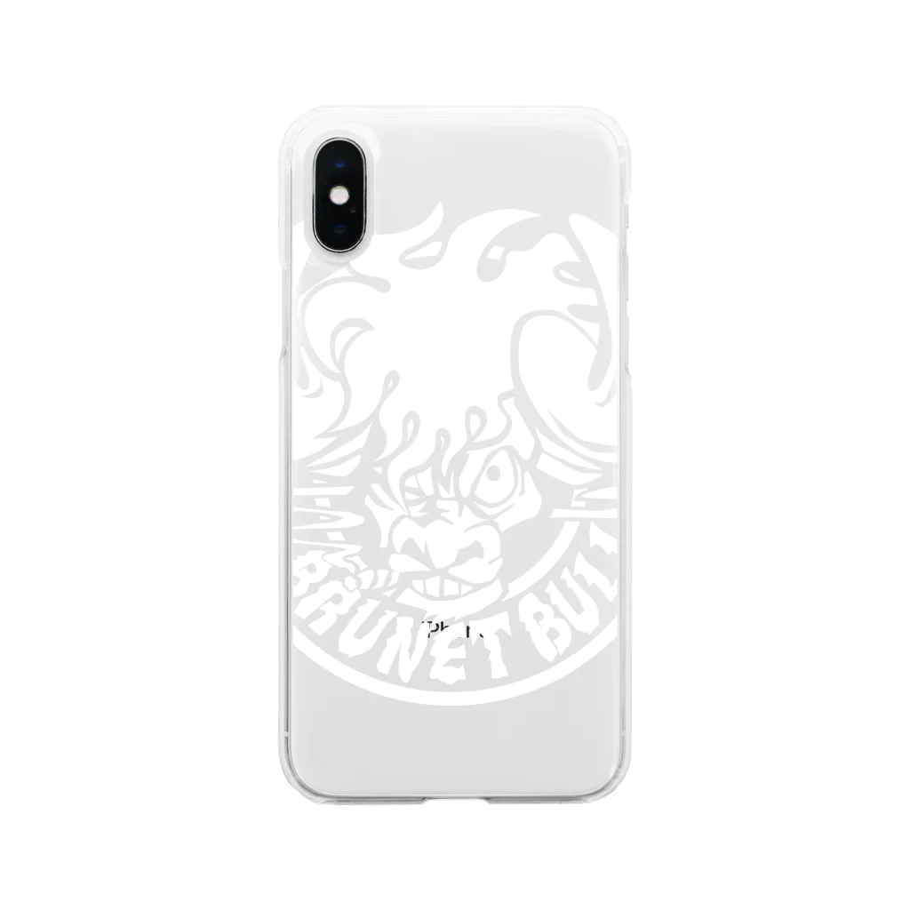 BRUNET BULL official SHOP！のBB_bull Soft Clear Smartphone Case