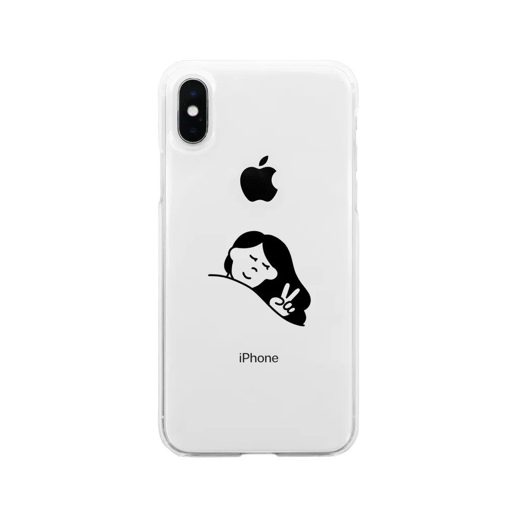 わかるの寝てない２ Soft Clear Smartphone Case