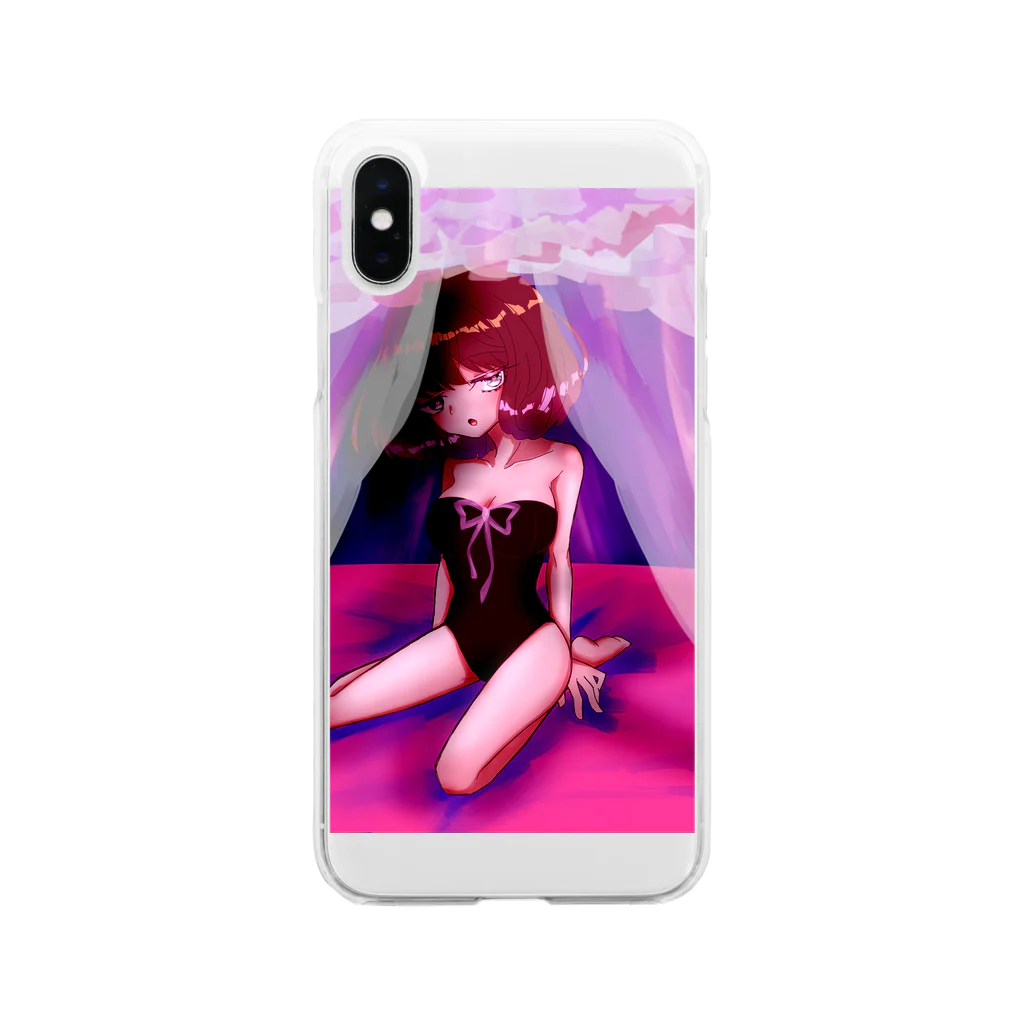 子玉あいかのお姫様の舞台裏 Soft Clear Smartphone Case