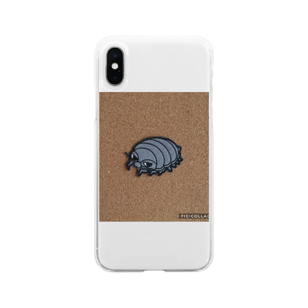 Nto-hitomiのダイオウグソクムシムシくん Soft Clear Smartphone Case