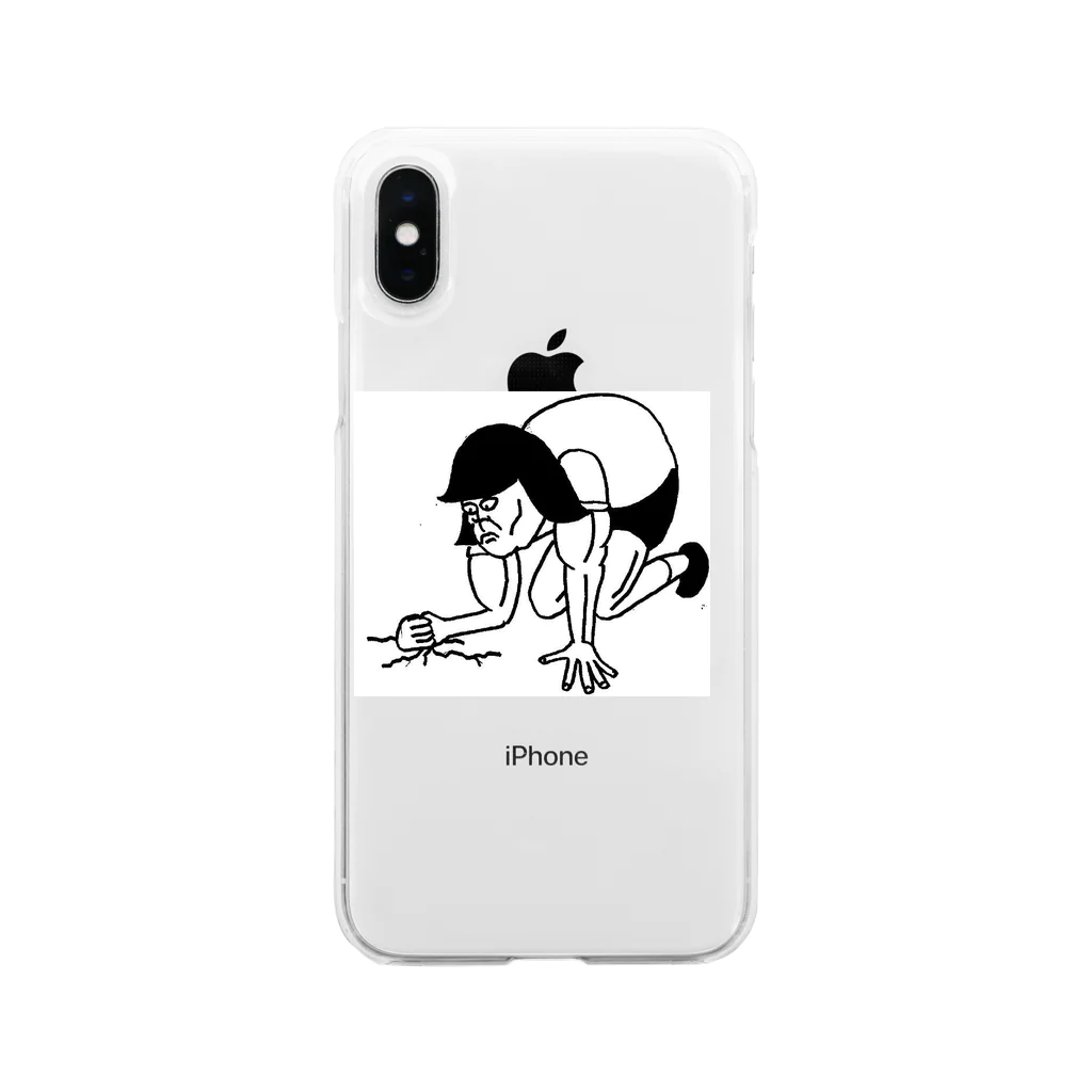 DOMIDO's SHOPのそれいけ平井さん Soft Clear Smartphone Case