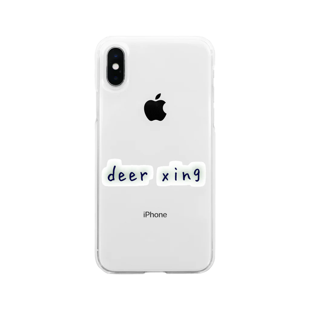 deer xingのdeer xing  Soft Clear Smartphone Case