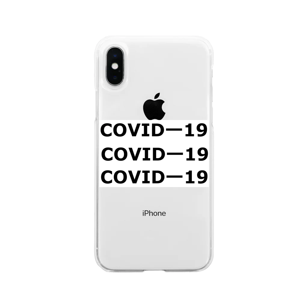 G-HERRINGのCOVIDー19 Soft Clear Smartphone Case