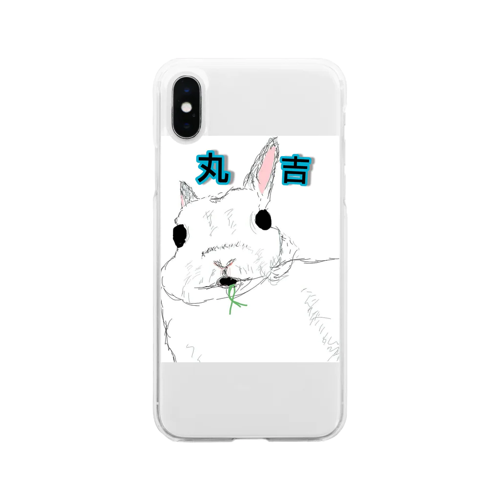 マサカズのうさぎ生活の2020.2～インスタプロフ画像 Soft Clear Smartphone Case