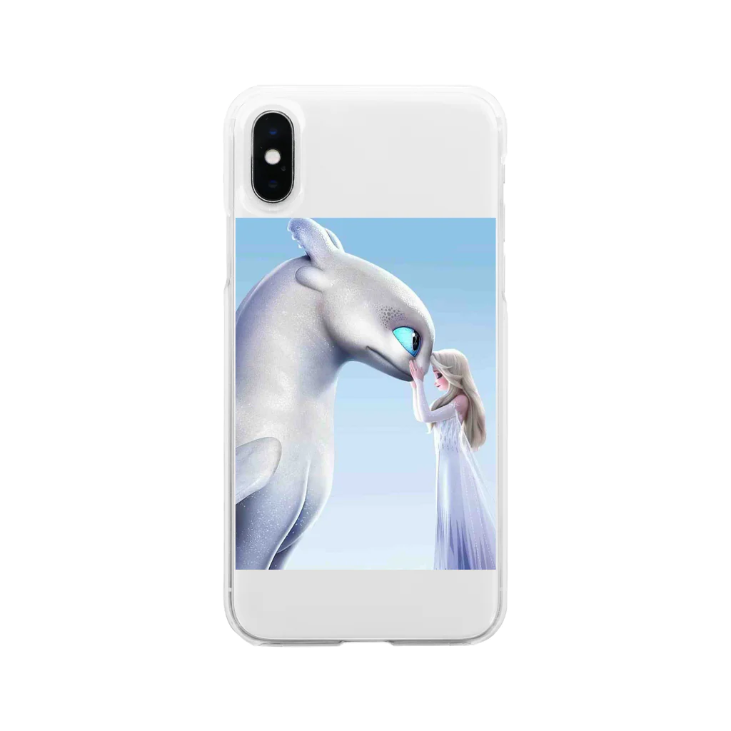 nadesico38kのDRAGON Soft Clear Smartphone Case