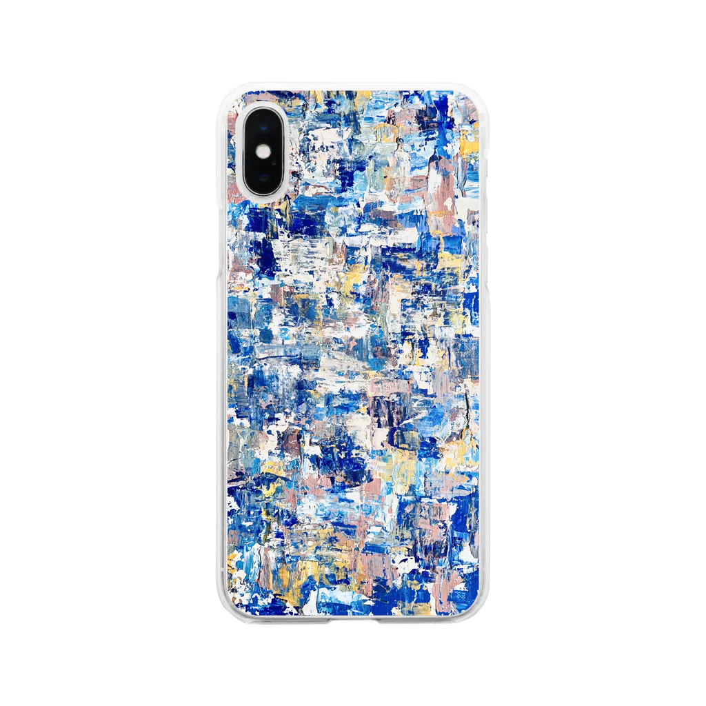 Seeking Oxygenの【オリジナルグッズ】夏涼 Soft Clear Smartphone Case