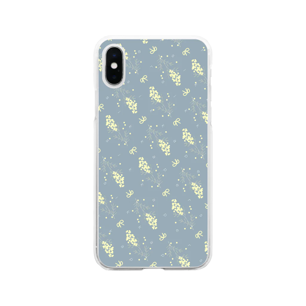 ペルシッカのmimosa Soft Clear Smartphone Case