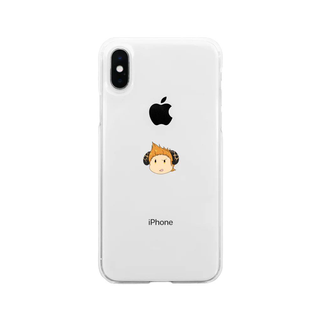 本日も晴天なりの迅斗 Soft Clear Smartphone Case