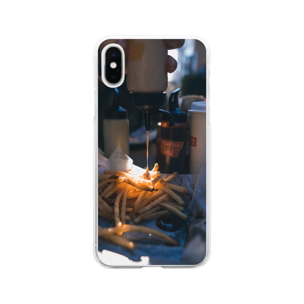 schwartz supply.のPOTATO  Soft Clear Smartphone Case