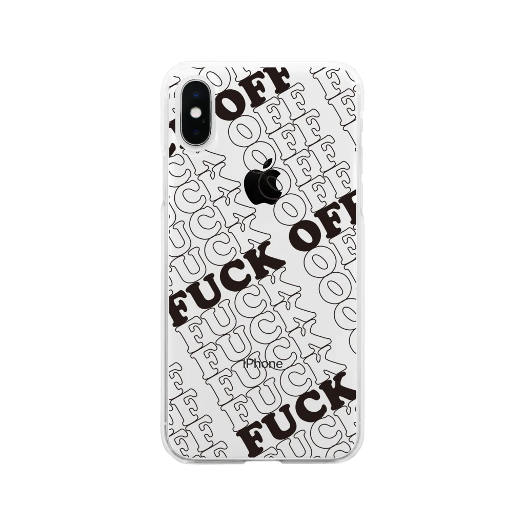 NIPPON DESIGNのFUCK OFF Soft Clear Smartphone Case