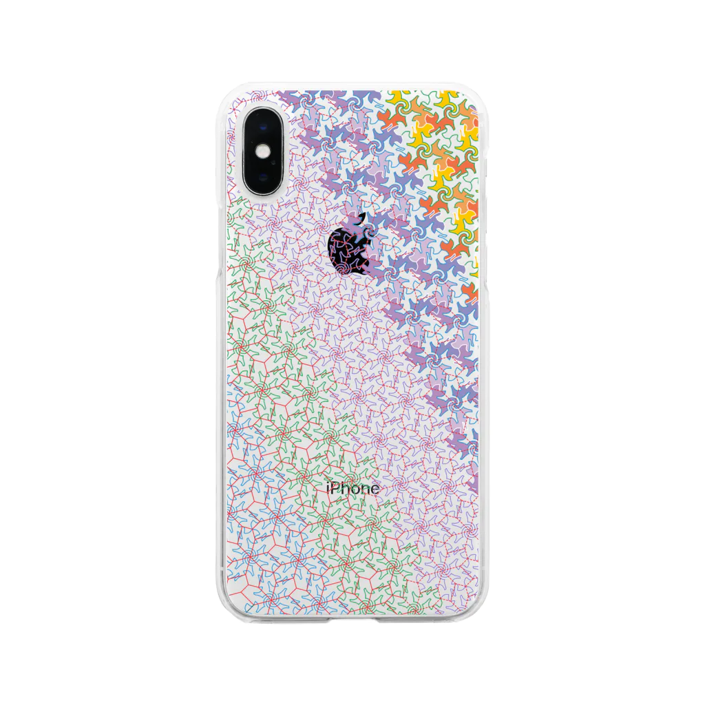 Ast TessellationのTHP-Cat-T5cl Soft Clear Smartphone Case