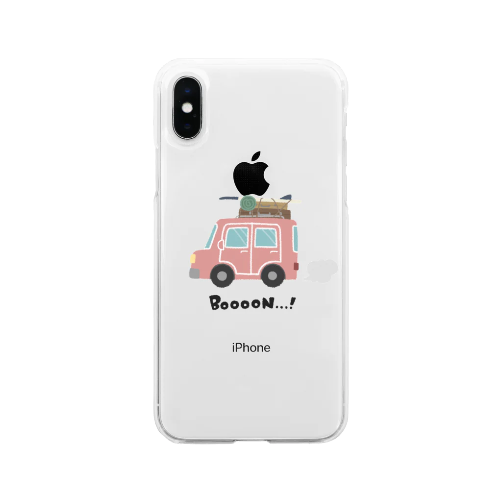 tag°のBooooN Soft Clear Smartphone Case